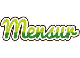 Mensur golfing logo