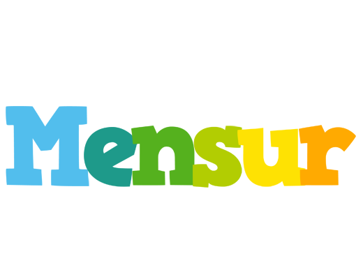 Mensur rainbows logo