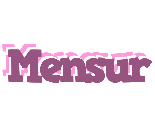 Mensur relaxing logo