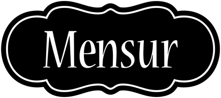 Mensur welcome logo