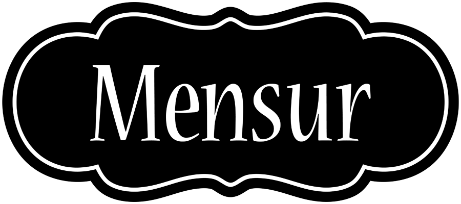 Mensur welcome logo