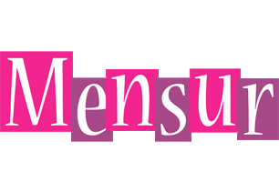 Mensur whine logo