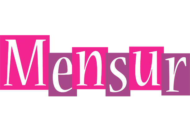 Mensur whine logo