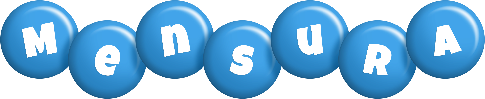 Mensura candy-blue logo