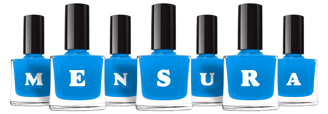 Mensura glossy logo