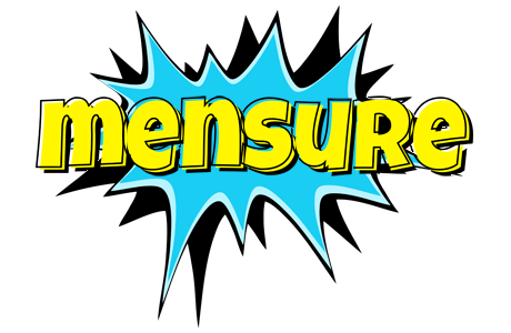 Mensure amazing logo