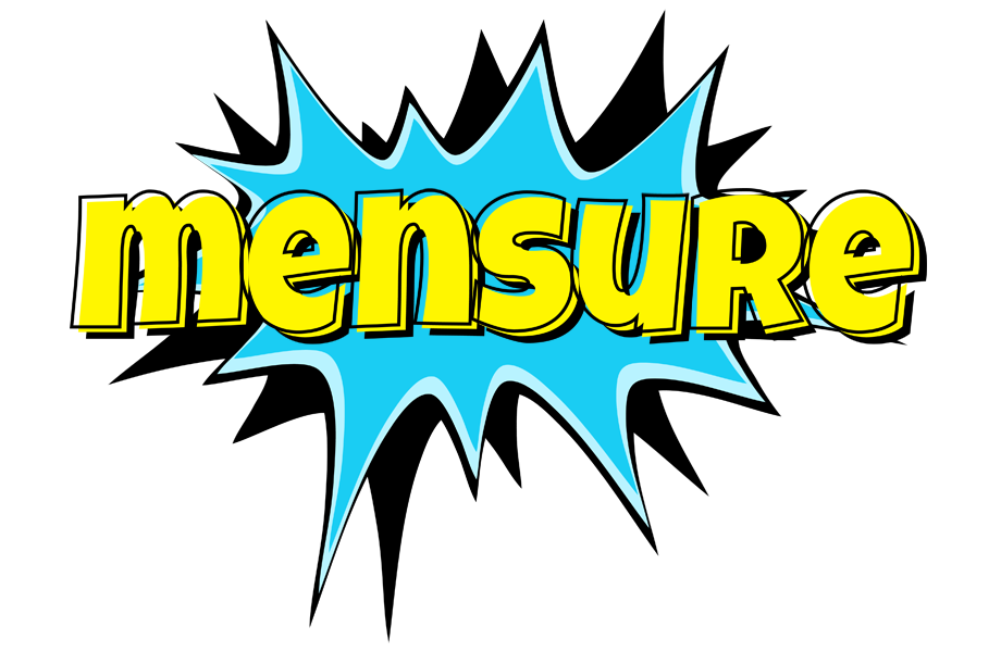 Mensure amazing logo