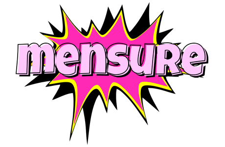 Mensure badabing logo