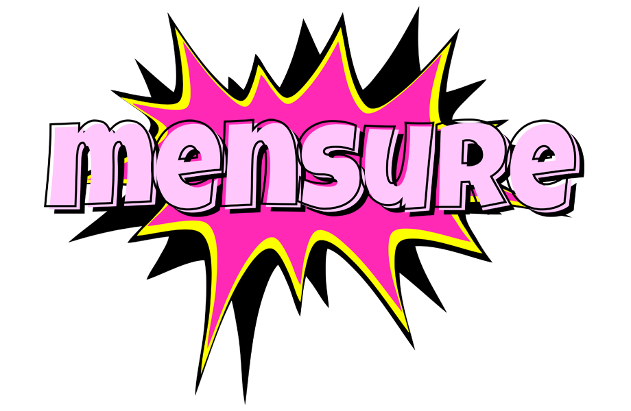 Mensure badabing logo