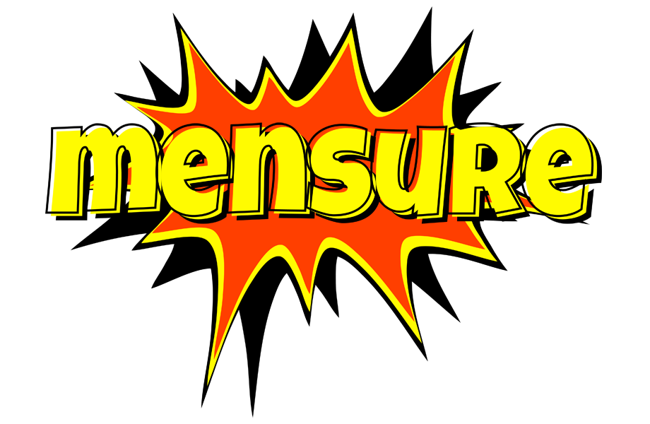 Mensure bazinga logo