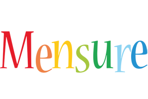 Mensure birthday logo