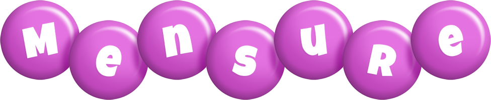 Mensure candy-purple logo