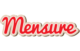 Mensure chocolate logo
