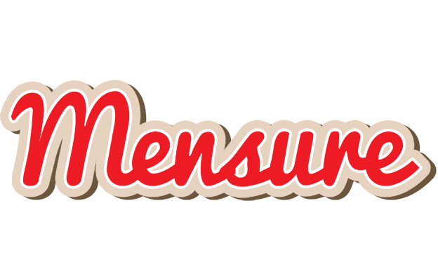 Mensure chocolate logo
