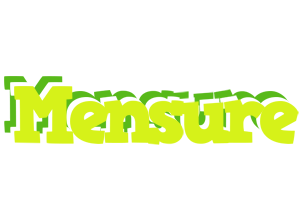 Mensure citrus logo