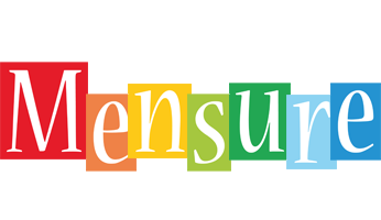 Mensure colors logo