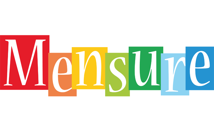 Mensure colors logo