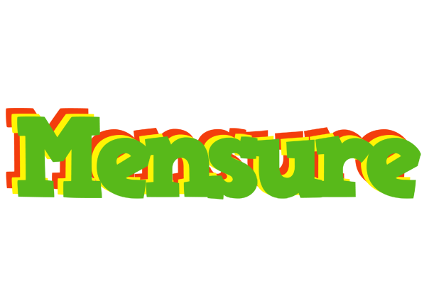 Mensure crocodile logo