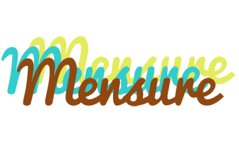 Mensure cupcake logo