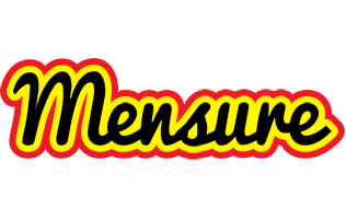 Mensure flaming logo