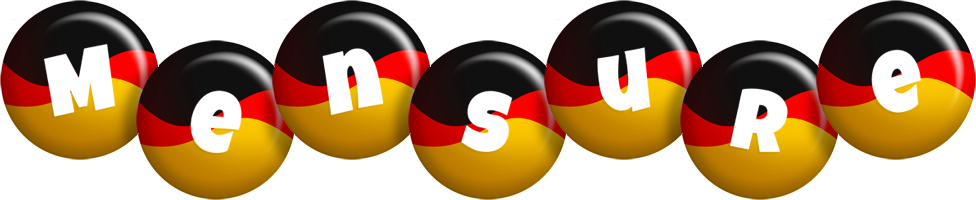 Mensure german logo