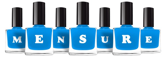 Mensure glossy logo