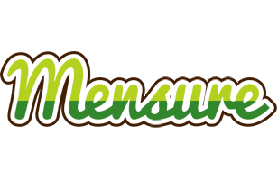 Mensure golfing logo