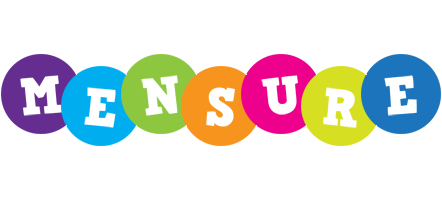 Mensure happy logo