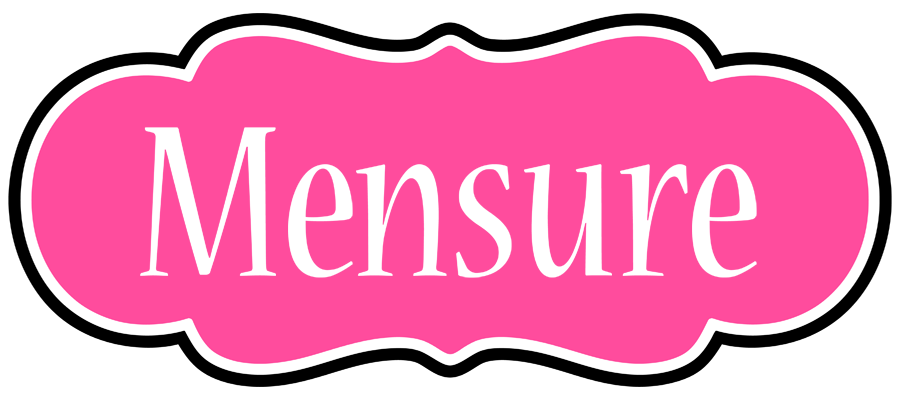 Mensure invitation logo