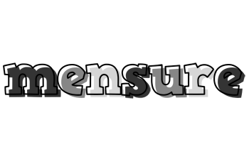Mensure night logo