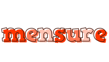 Mensure paint logo