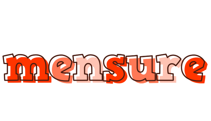 Mensure paint logo
