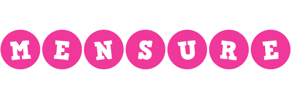 Mensure poker logo