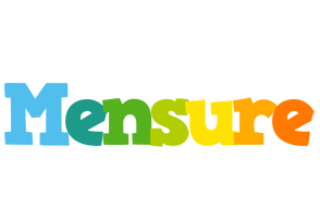 Mensure rainbows logo