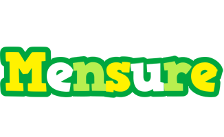 Mensure soccer logo