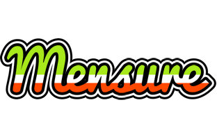 Mensure superfun logo