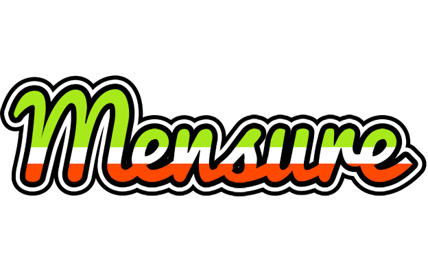 Mensure superfun logo
