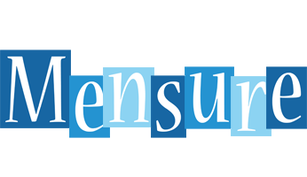 Mensure winter logo