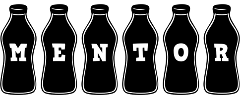 Mentor bottle logo
