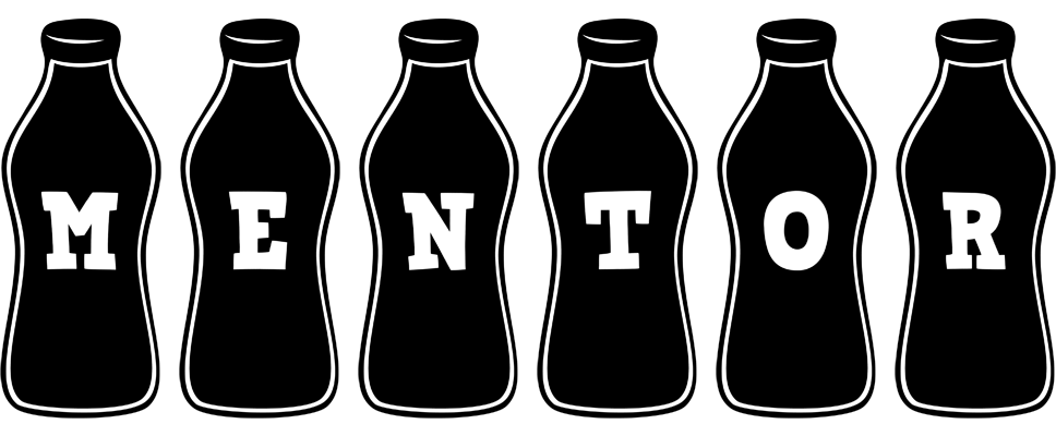 Mentor bottle logo