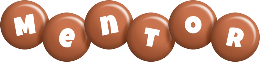 Mentor candy-brown logo