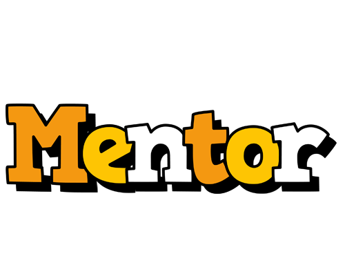 Mentor cartoon logo