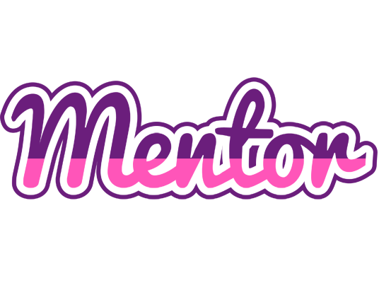 Mentor cheerful logo