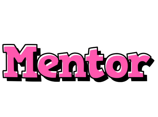 Mentor girlish logo