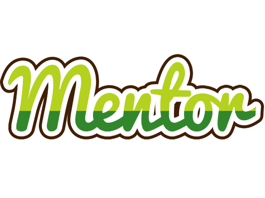 Mentor golfing logo
