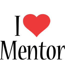 Mentor i-love logo