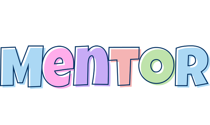 Mentor pastel logo