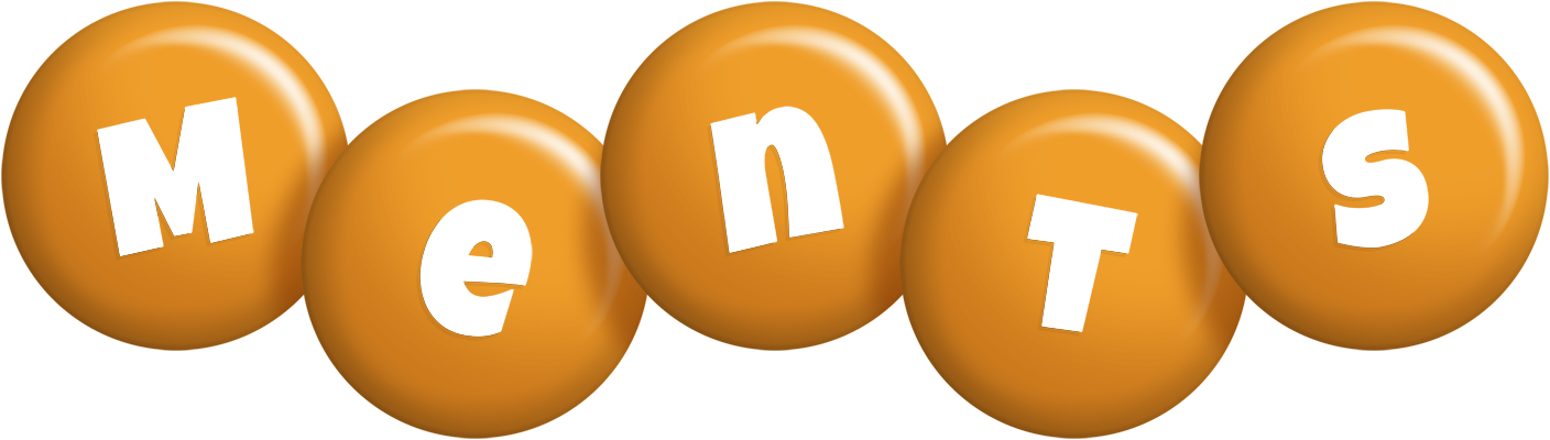 Ments candy-orange logo