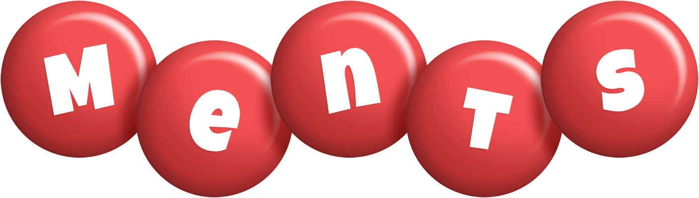 Ments candy-red logo