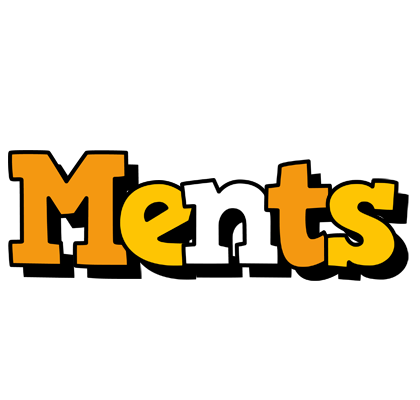 Ments cartoon logo